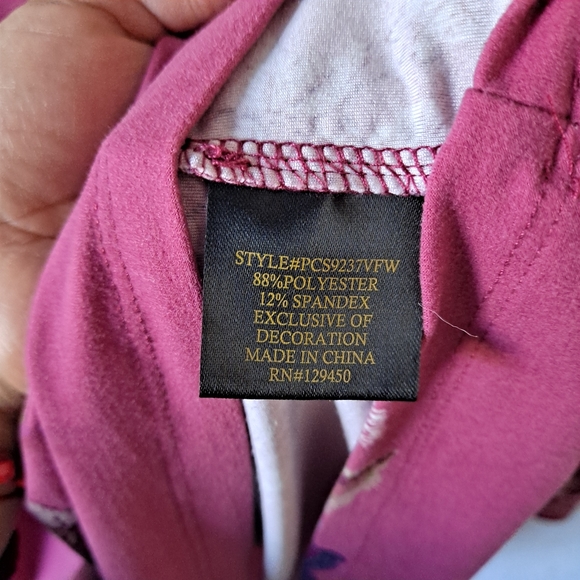 Magenta Floral Lee Blouse - Picture 6 of 7